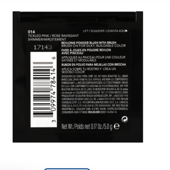 Revlon Tickled Pink Shimmer Powder Blush - Picture 2 of 3